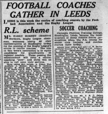 The Rugby League coaching course at Headingley